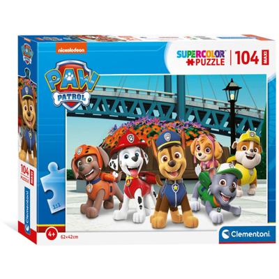 Clementoni maxi puzzel paw patrol, 104st.