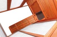 TRIXIE NATURA KIPPENHOK MET REN 170X105X77 CM - thumbnail