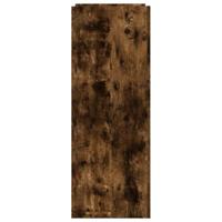 Schoenenkast 74,5x37,5x100 cm bewerkt hout gerookt eikenkleurig - thumbnail