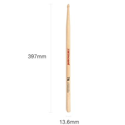 Wincent W-7A hickory drumstokken 7A