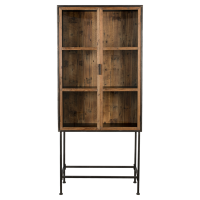 Dutchbone Vitrinekast Berlin 181 x 83cm - Hout