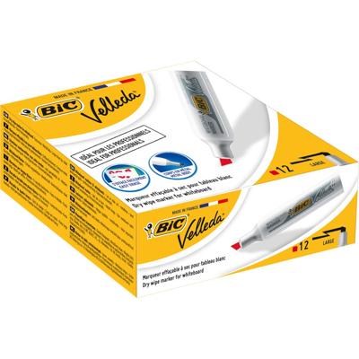 Whiteboardmarker bic 1781 schuin l rood | 12 stuks