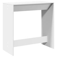 Bartafel 102x50x103,5 cm bewerkt hout wit - thumbnail