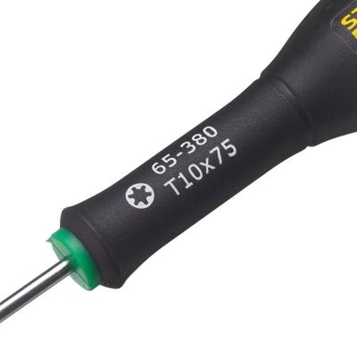 Stanley handgereedschap FATMAX Schroevendraaier Torx Tamper Resistant T10 - FMHT65380-0 - FMHT65380-0