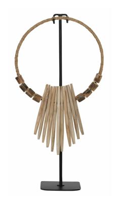 MUST Living Decoratie 'Necklace' Teakhout, 53cm