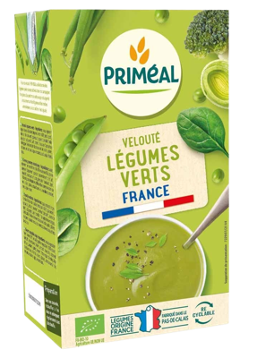 Primeal Veloute gebonden soep groene groenten bio 1 Liter