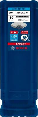 Bosch Accessories EXPERT SDS plus-7X 2608900194 Hamerboor 50-delig 10.00 mm Gezamenlijke lengte 215 mm SDS-Plus 50 stuk(s) Bosch Accessories EXPERT SDS plus-7X 2608900194 Hamerboor 50-delig 10.00 mm Gezamenlijke lengte 215 mm SDS-Plus 50 stuk(s)