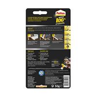 Pattex repair 100% lijm 50gr op blister - thumbnail