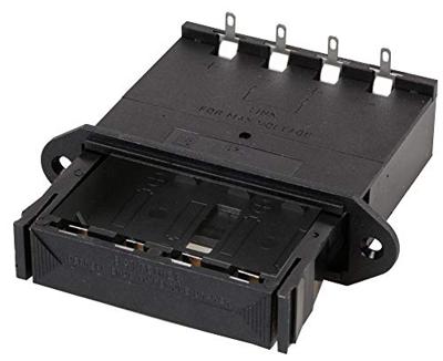 Bulgin BX0027 Batterijhouder Aantal cellen: 4 AA (penlite) Soldeeraansluiting (l x b x h) 95.3 x 61.2 x 26 mm