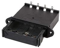 Bulgin BX0027 Batterijhouder Aantal cellen: 4 AA (penlite) Soldeeraansluiting (l x b x h) 95.3 x 61.2 x 26 mm - thumbnail