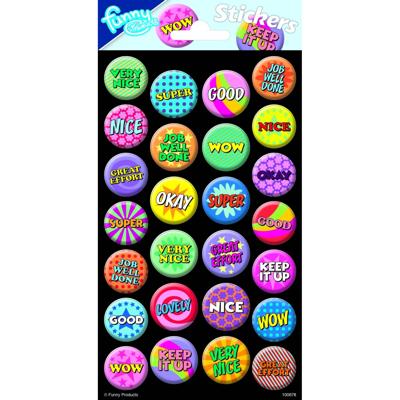 Totum Stickervel beloningen