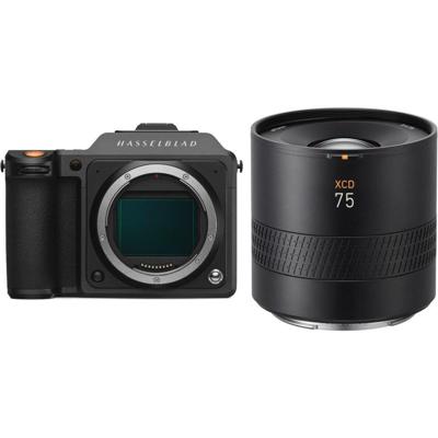 Hasselblad X2D 100c body + XCD 3.4/75P lightweight Portrait lenskit