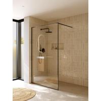 Inloopdouche Riho Define 400 Mat Gunmetal 120x200 cm Incl. Stabilisatiestang - thumbnail