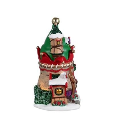 No. 2 Elf Lane battery operated (3V) Kerst LEMAX - Lemax