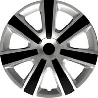 AutoStyle wieldoppen VR 14 inch ABS zilver/zwart set van 4 - thumbnail