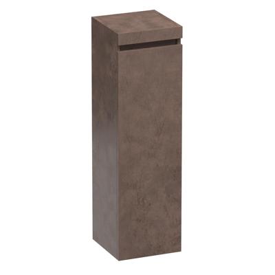 Brauer Joy - Hoge Kast - 120 cm - 1 Deur - Greeploos - Rechtsdraaiend - Erosion