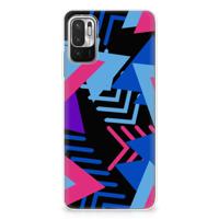 Xiaomi Redmi Note 10/10T 5G | Poco M3 Pro | TPU Hoesje | Funky Triangle - thumbnail
