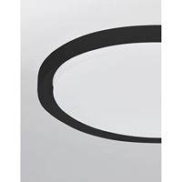 Lyora PlafonniereTroy zwart Ø 46cm - 9053592 - thumbnail