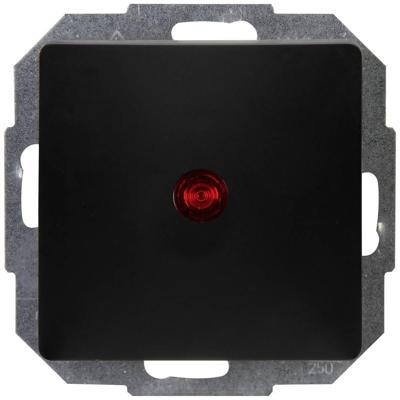 Kopp 651674081 Schakelsturing Inzetstuk Paris Zwart (mat) 1 stuk(s)