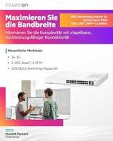 aruba JL806A#ABB Managed Netwerk Switch 24 poorten 128 Gbit/s - thumbnail