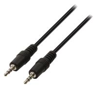 Valueline Vlap22000b05 Jack Stereo Audiokabel 3,5 mm Mannelijk - 3,5 mm Mannelijk 0,50 M Zwart - thumbnail