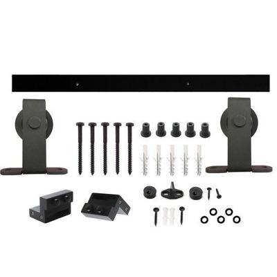 Intersteel Schuifdeursysteem Basic Top - mat zwart