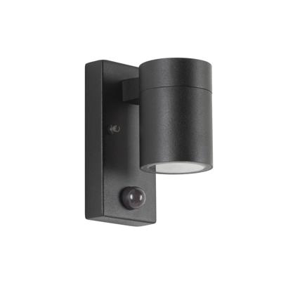 Buitenlamp Downlighter bewegingssensor matzwart