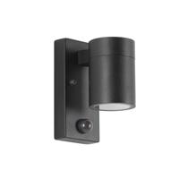 Buitenlamp Downlighter bewegingssensor matzwart - thumbnail