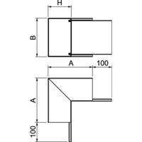 OBO Bettermann 7218058 Binnenhoek 1 stuk(s) - thumbnail