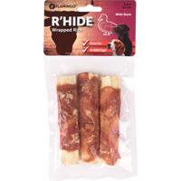 Hondensnack R'Hide Duck Wrapped Ribs 12 cm 3 stuks 3 stuks / 12 cm Flamingo Naturel - thumbnail