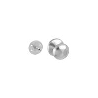 Intersteel Deurknop paddenstoel geborsteld RVS - thumbnail