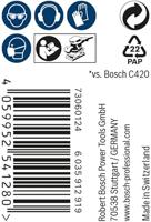 Bosch Accessories EXPERT M480 2608900790 Schuurnetrol Ongeperforeerd Korrelgrootte (num) 220 1 stuk(s) - thumbnail