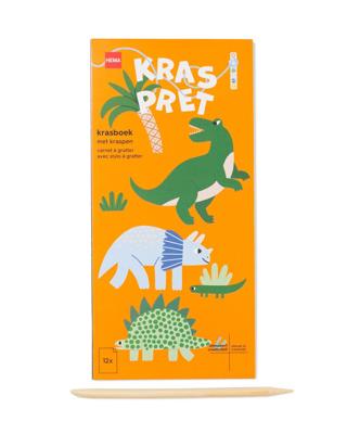 HEMA Kraskleurboek A5 dinos