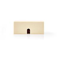 Nedis CTGB90822IV Telecom-wandcontactdoos Type Aansluiting: Rj11 Rj11 Female Rj11 Female Recht Pvc Ivoor - thumbnail