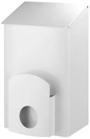 Dutch Bins Dutch Bins hygiënebak + zakjeshouder 7ltr ACLBS7EP - wit - thumbnail