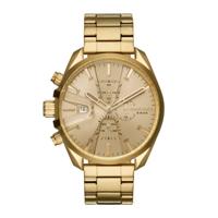 Diesel horloge Ms9 Chrono DZ4475 goudkleur - thumbnail