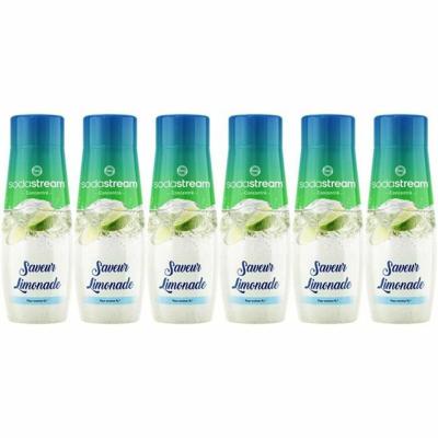 Set van 6 SODASTREAM LIMONADEconcentraten - 440 ml