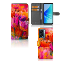 Hoesje OPPO A77 5G | A57 5G Tulips - thumbnail
