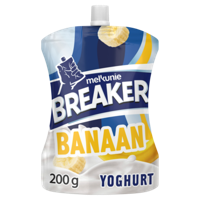 Melkunie Breaker Originals Banana Yoghurt 200 g bij Jumbo - thumbnail