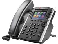 POLY VVX 411 12-line Desktop Phone Skype Skype for Business Lync - thumbnail