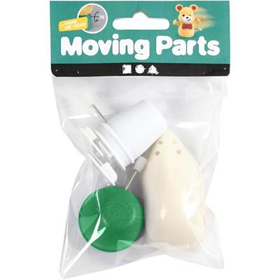 Creativ Company Mechanieken voor figuren, h: 30+35+45 mm, 3 stuk/ 1 doos