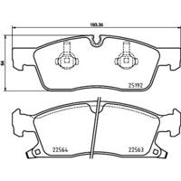 Remblokken set P37022 - thumbnail