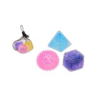 Johntoy Slow rise squeeze glitter vormen - 3st. - thumbnail