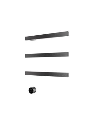 Hotbath &MORE set van 3 rails RAS50 SQUARE 50 cm met separate schakelaar en inbouw element Geborsteld Gunmetal PVD (RAS50-3BGP) Hotbath &MORE set van 3 rails RAS50 SQUARE 50 cm met separate schakelaar en inbouw element Geborsteld Gunmetal PVD (RAS50-3BGP)