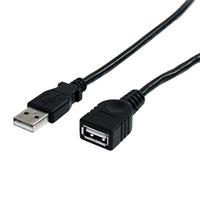 StarTech.com 6 FT USB EXTENSION CABLE, USBEXTAA3BK - thumbnail