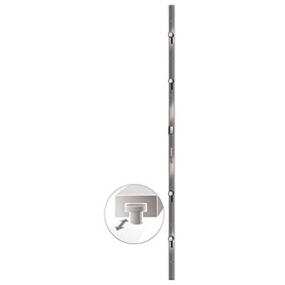 Voordeur 98x200 cm PVC wit - thumbnail
