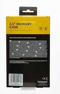 Intenso Memory Case 4TB (USB 3.0) Externe harde schijf Zwart