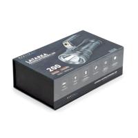Montis Aluminiowa ręczna latarka akumulatorowa LED MT154 Grijs Zaklamp - thumbnail