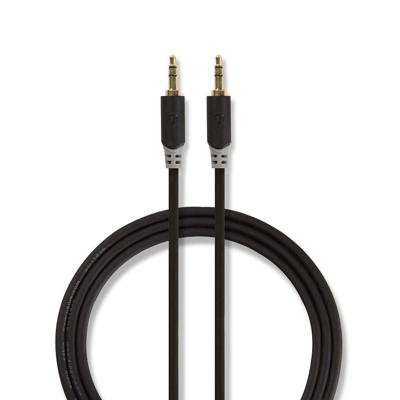 Nedis Stereo-Audiokabel | 3,5 mm Male naar 3,5 mm Male | 1 m | 1 stuks - CABW22000AT10 CABW22000AT10 Nedis Stereo-Audiokabel | 3,5 mm Male naar 3,5 mm Male | 1 m | 1 stuks - CABW22000AT10 CABW22000AT10