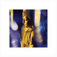 Kunstdruk Blue Buddha 40x40cm - thumbnail